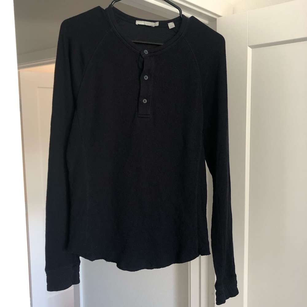 Vince men’s thermal henley